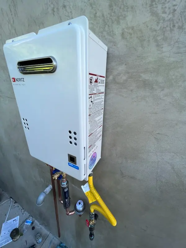Tankless water heater installation for North Wales homes